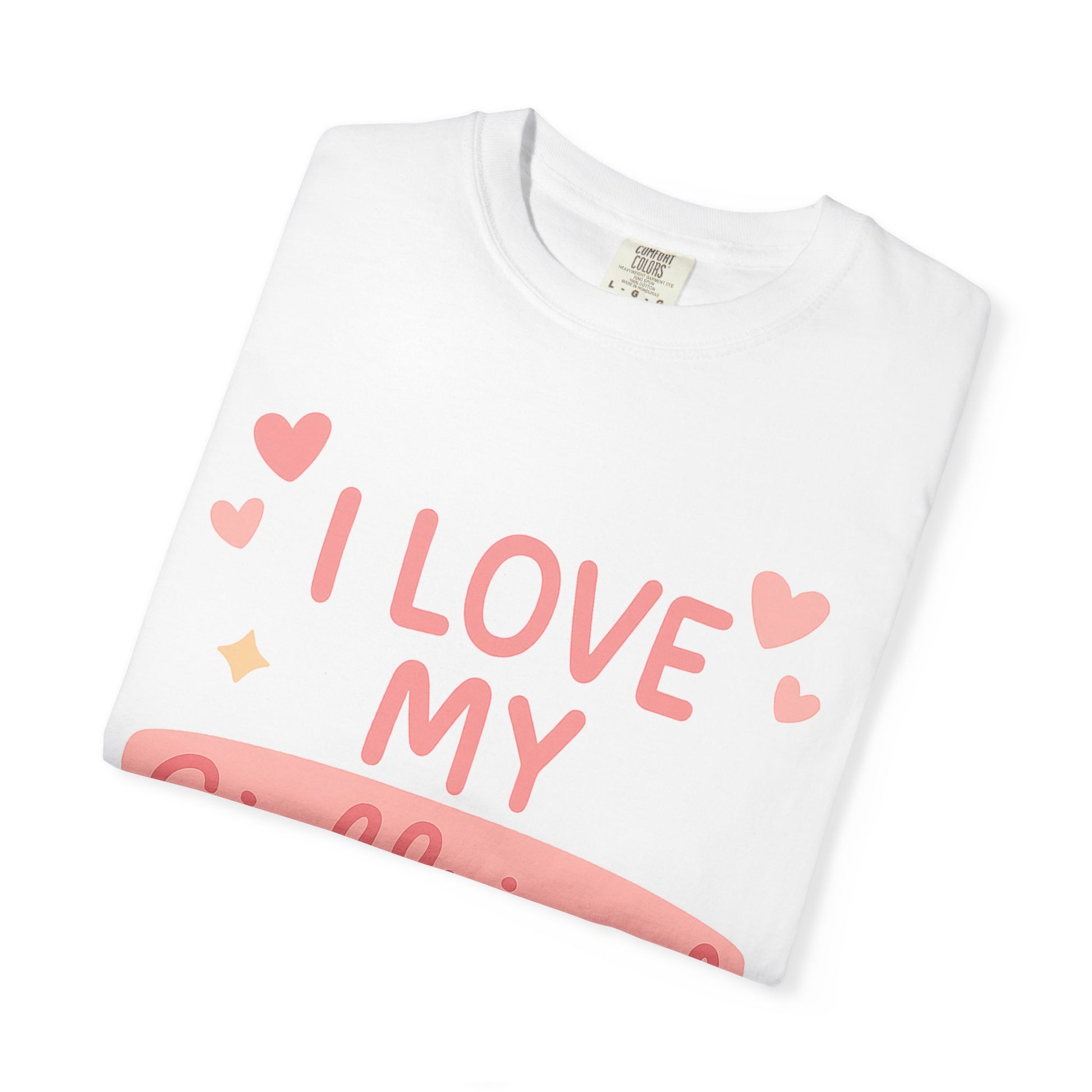 Boyfriend Gift Idea Unisex Garment-Dyed T-shirt, I love my friend shirt, Funny Gift for Him, Wiped by Girlfriend Tee, Gag Gift for Men