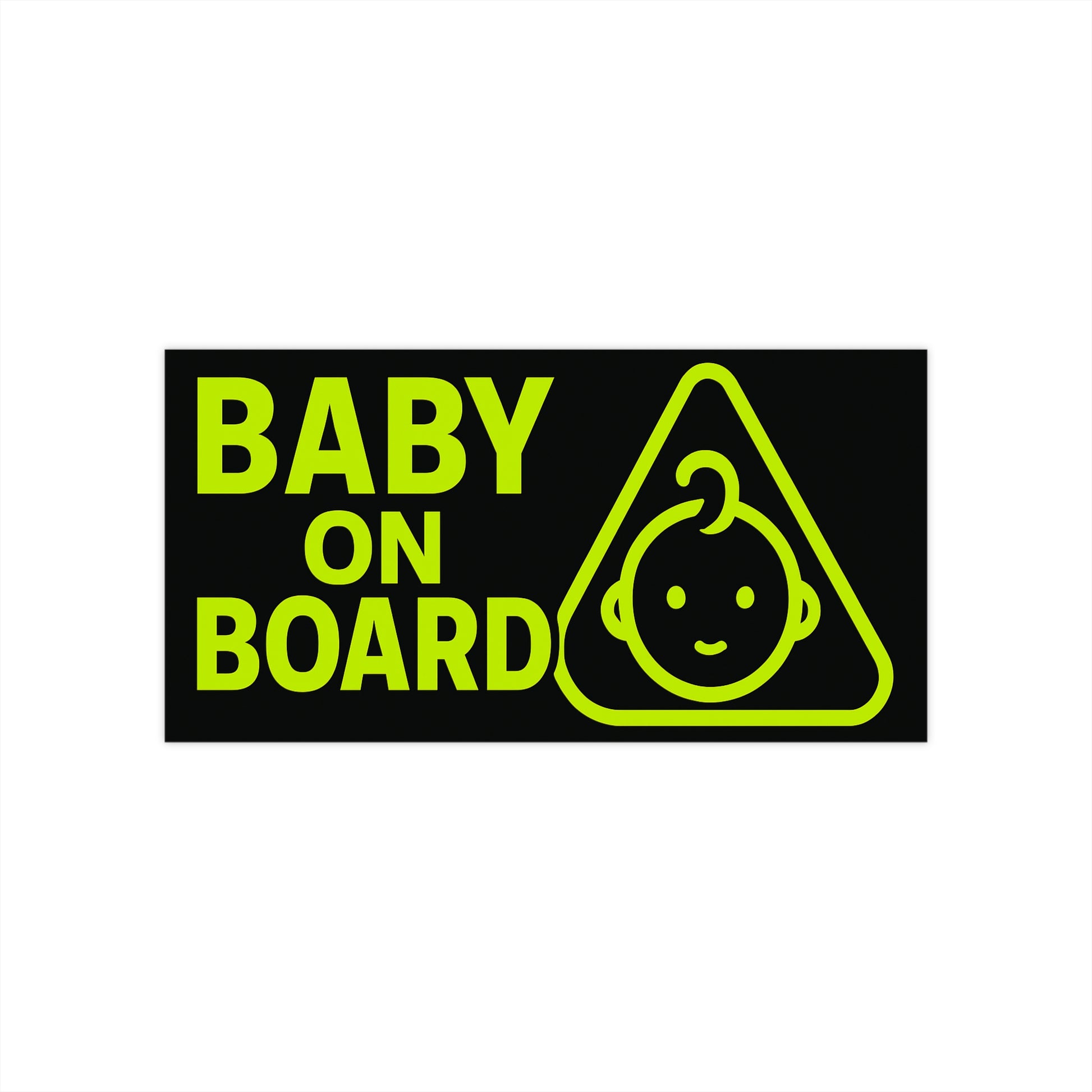 Baby on Board Bumper Stickers - Car Decals, Parenting Gifts, New Parent Accessories, Cute Baby Announcement, Vehicle Window Decals, Family