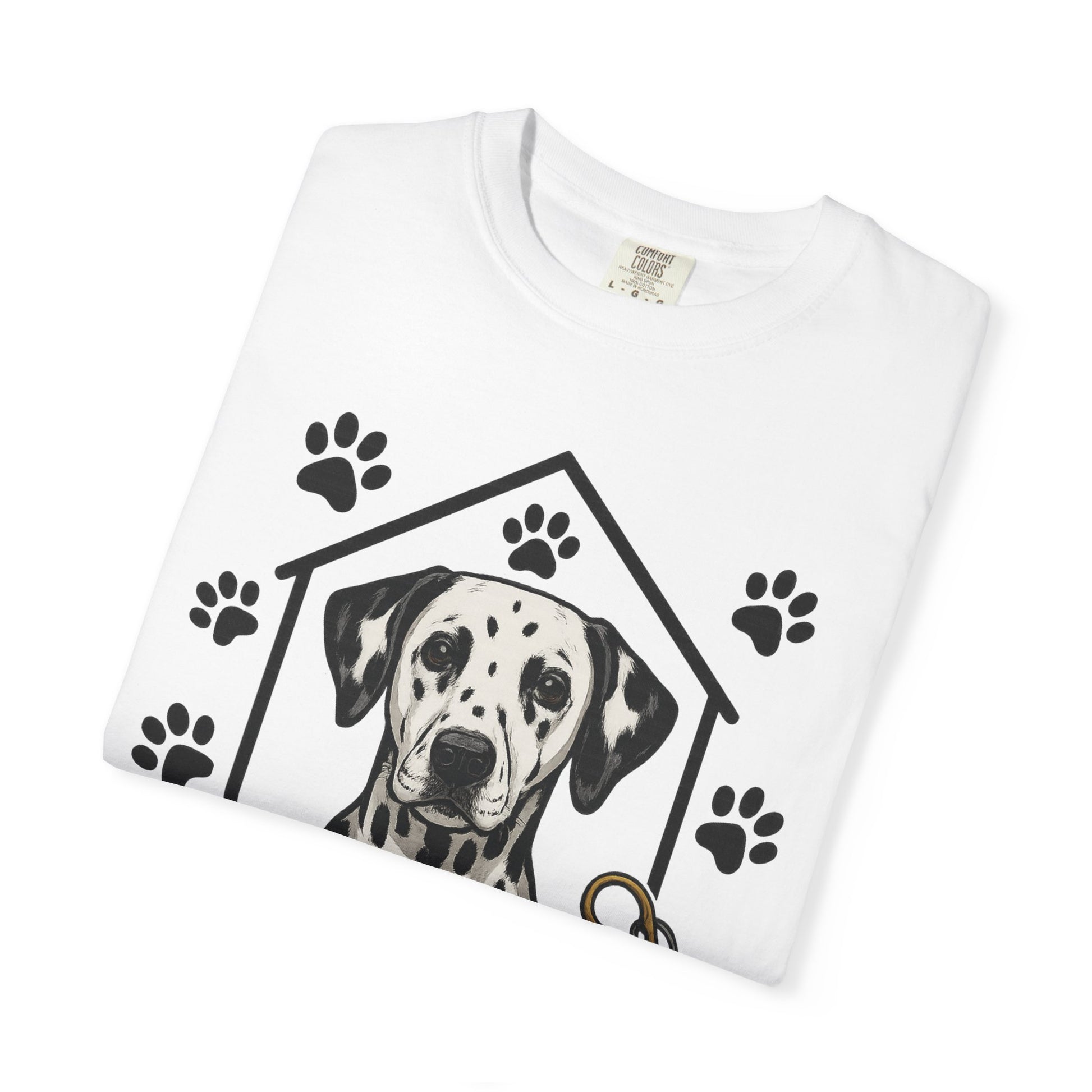 Dalmatian Realtor T-Shirt | Dog Lover Gift | Home Sweet Home Tee | Pet Lover Apparel | Animal Adoption Shirt