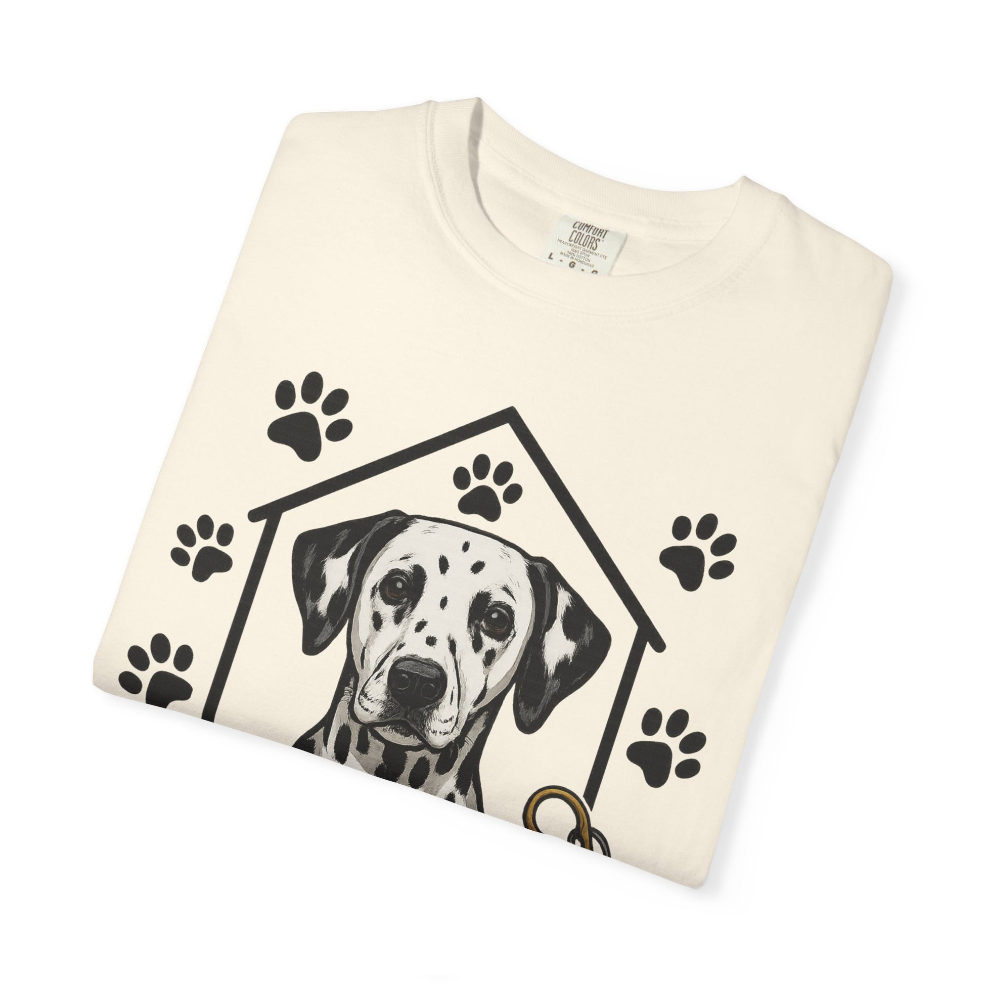 Dalmatian Realtor T-Shirt | Dog Lover Gift | Home Sweet Home Tee | Pet Lover Apparel | Animal Adoption Shirt